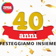 IVEA Vernici taglia il traguardo dei 40 anni di attivit