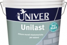 UNILAST SILOSSANICO UNIVER PPG |Finitura elastomerica silossanica, specifica per il trattamento delle facciate cavillate, opaca